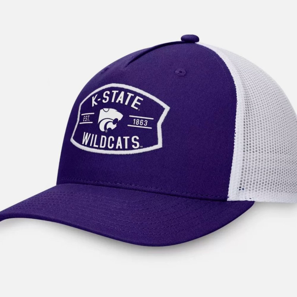 NCAA Kansas State Wildcats Structured Domain Cotton Hat